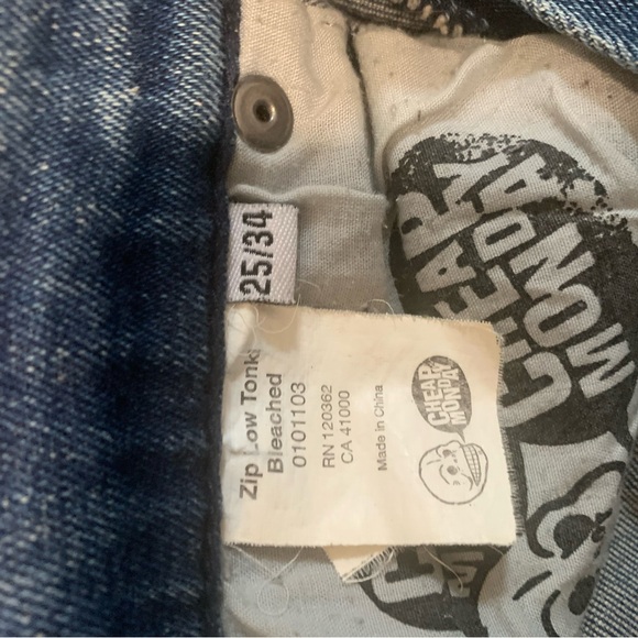 Cheap Monday Jeans. W: 25 L: 34 - Picture 3 of 3
